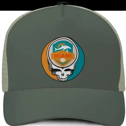Miami Football Edition Stealie Trucker Cap The Gridiron Collection