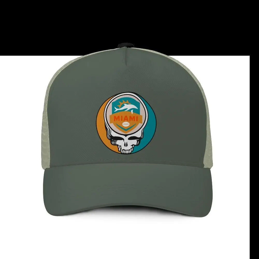 Miami Football Edition Stealie Trucker Cap The Gridiron Collection