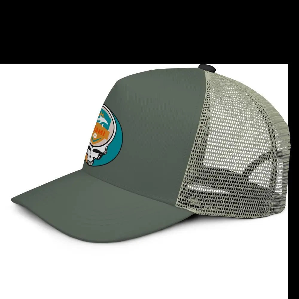 Miami Football Edition Stealie Trucker Cap The Gridiron Collection