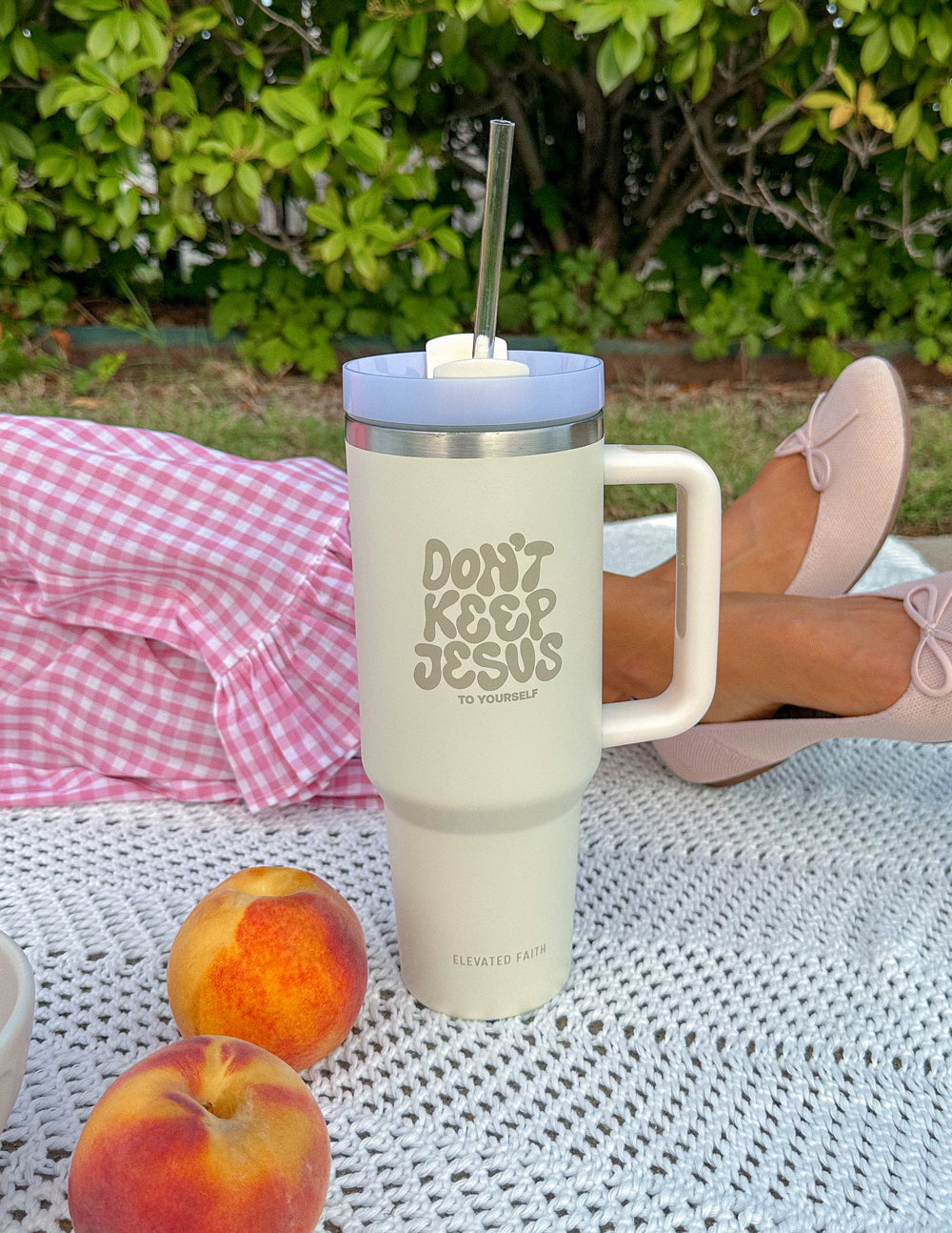 Don't Keep Jesus to Yourself 40 oz Stainless Steel Tumbler