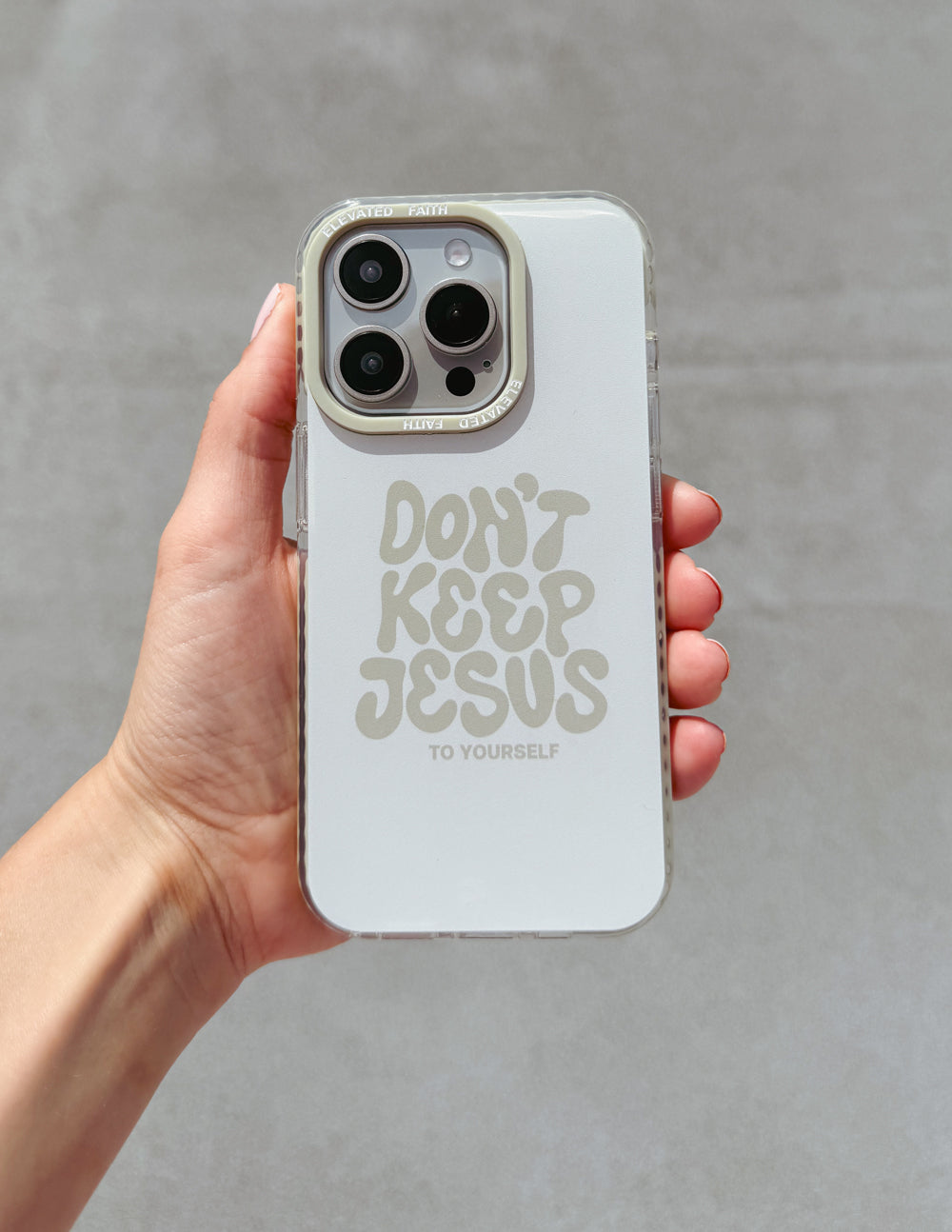 Don't Keep Jesus to Yourself Protective iPhone Case