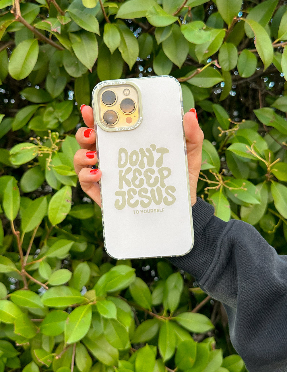 Don't Keep Jesus to Yourself Protective iPhone Case