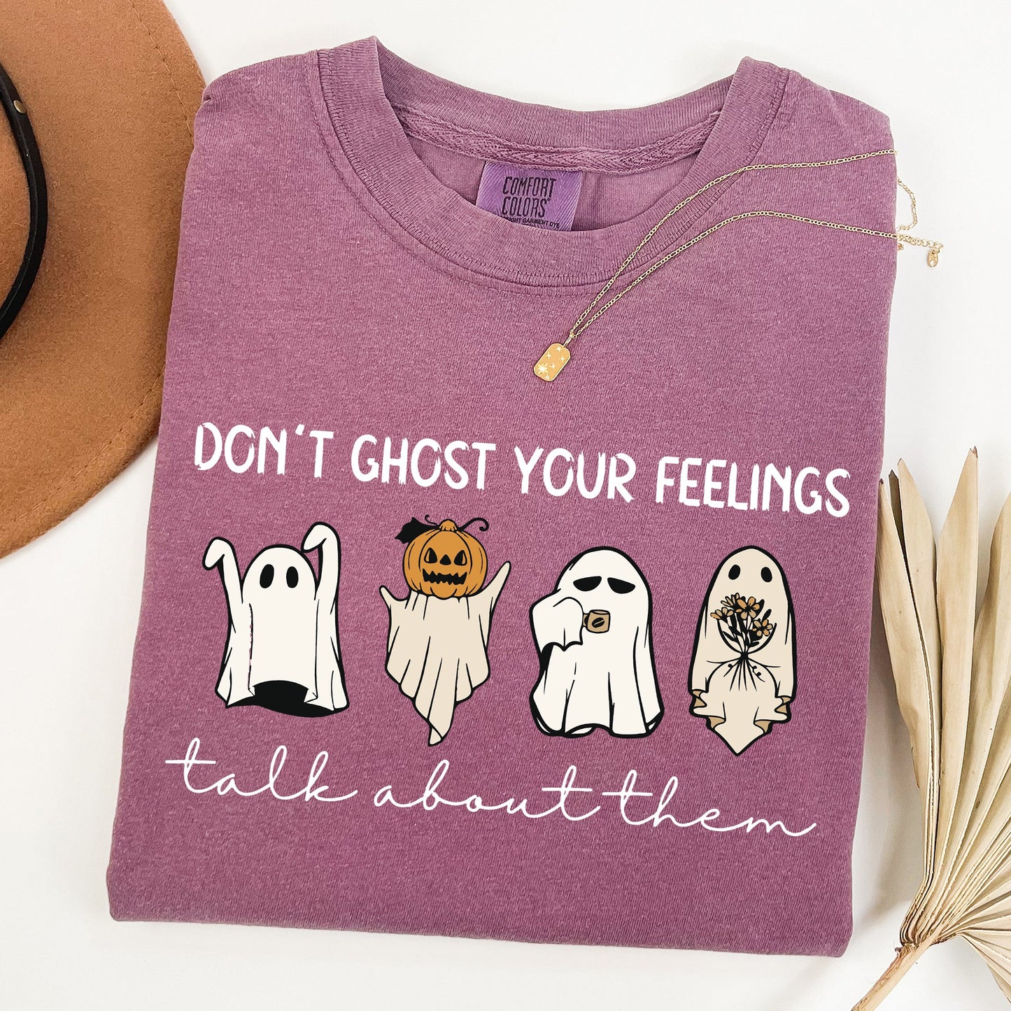 Positivity Graphic Comfort Colors T-Shirt Mental Health Spooky Shirt
