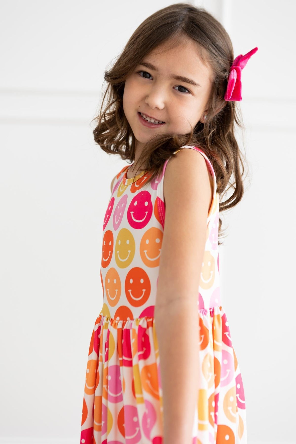 Don't Worry Be Hippy Tank Twirl Dress Mila & Rose