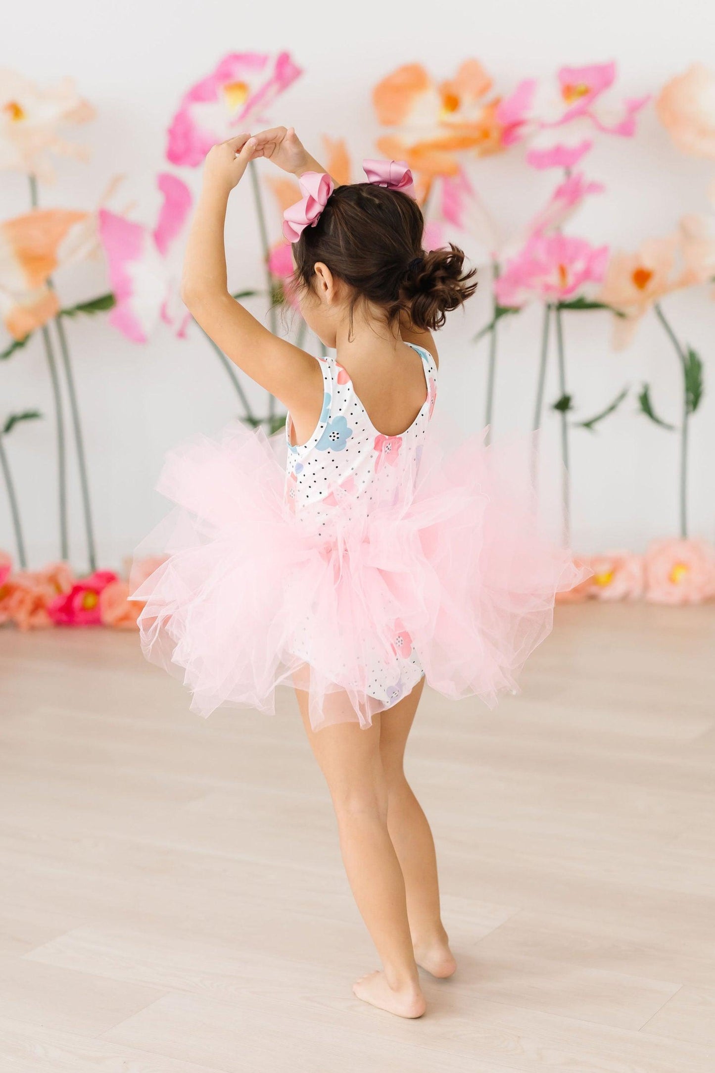 Dots & Daisies Tank Tutu Leotard Dancewear Mila & Rose