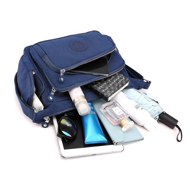 Double Front Pocket Messenger Bag