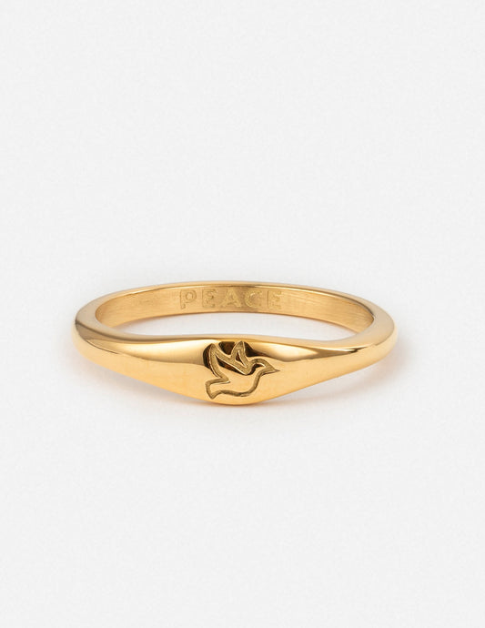 Dove Peace Ring Symbol of Peace Jewelry Elevated Faith