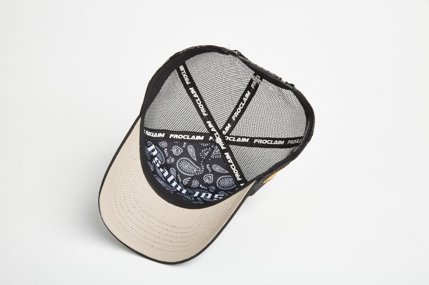 Black Mesh Snap-back Adjustable 5-Panel Cap God’s Work Signature Series
