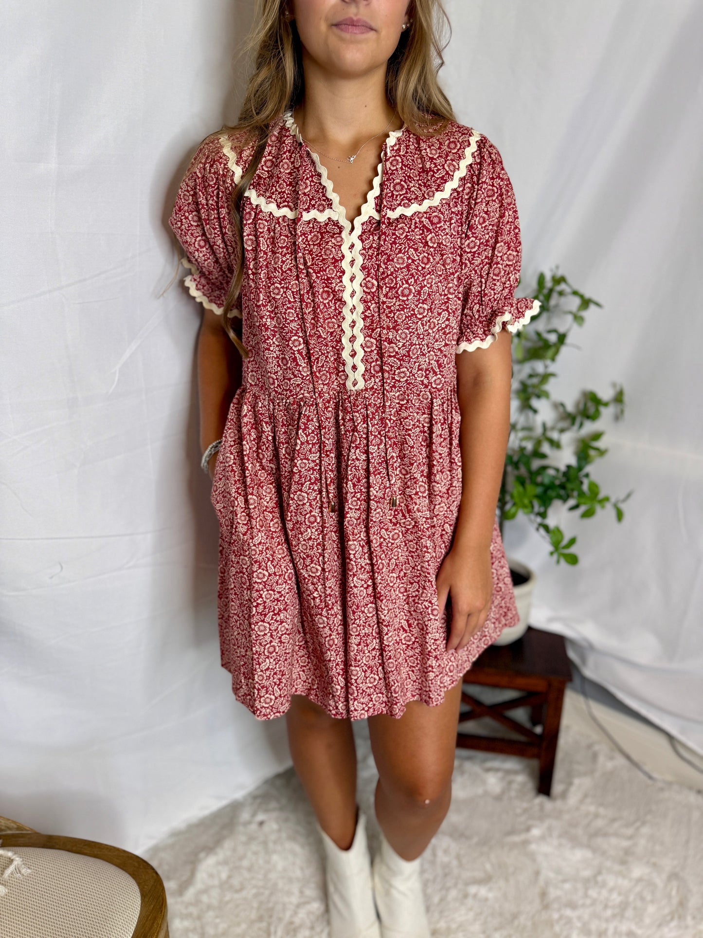 Candy Apple Red Dress Sweet Jude Boutique