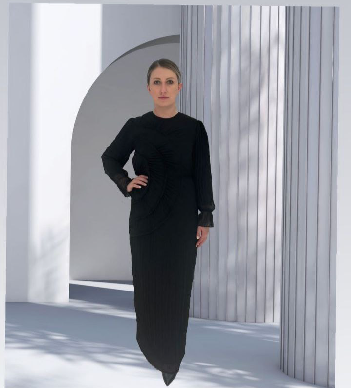 Black Maxi Flowing Gown