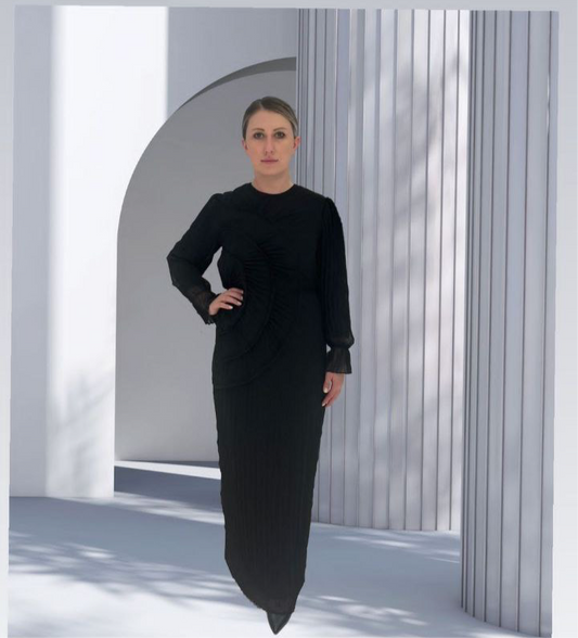 Black Maxi Flowing Gown