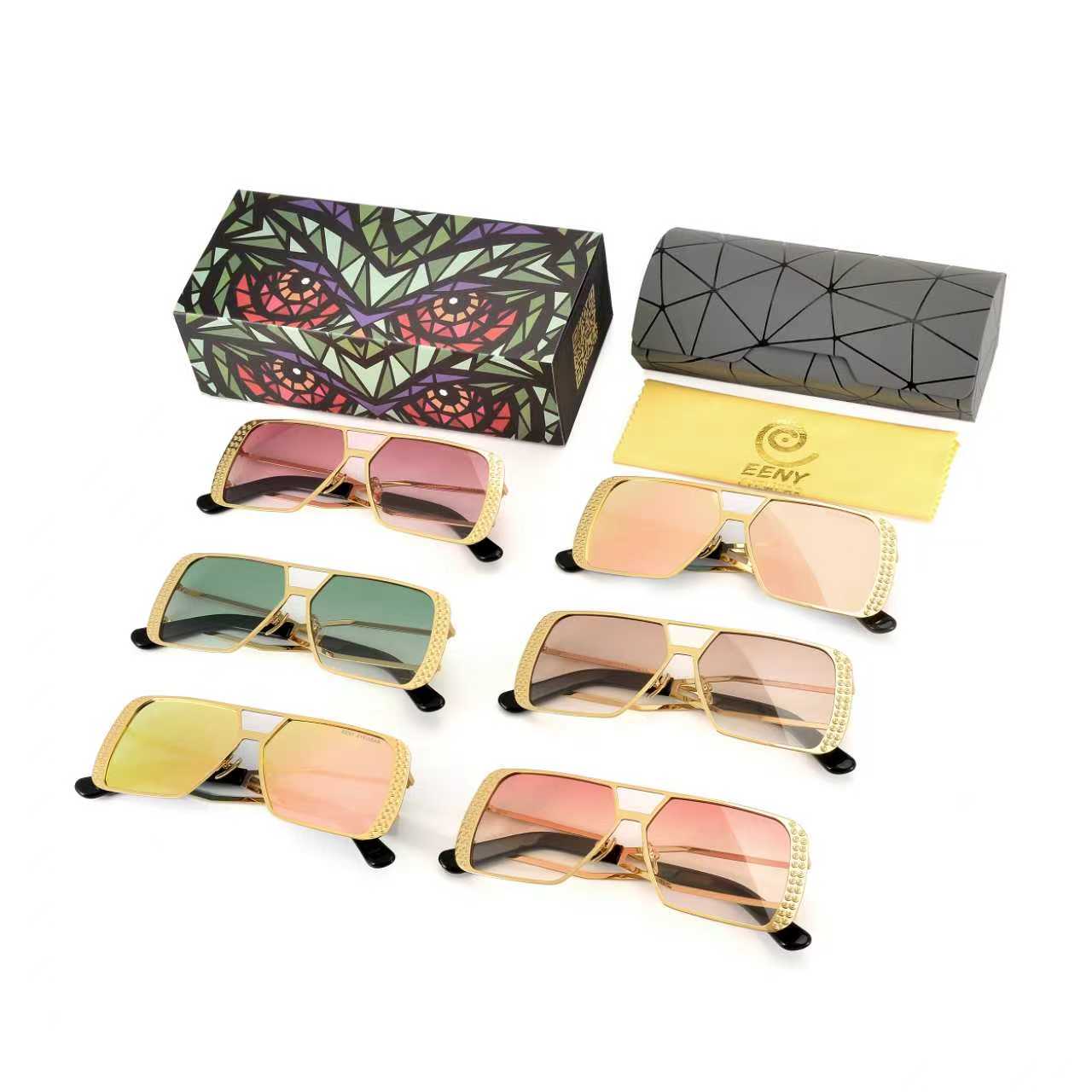 24k Gold Plated Aviator Sunglasses ROYALE EXCLUSIVE EYES. INC