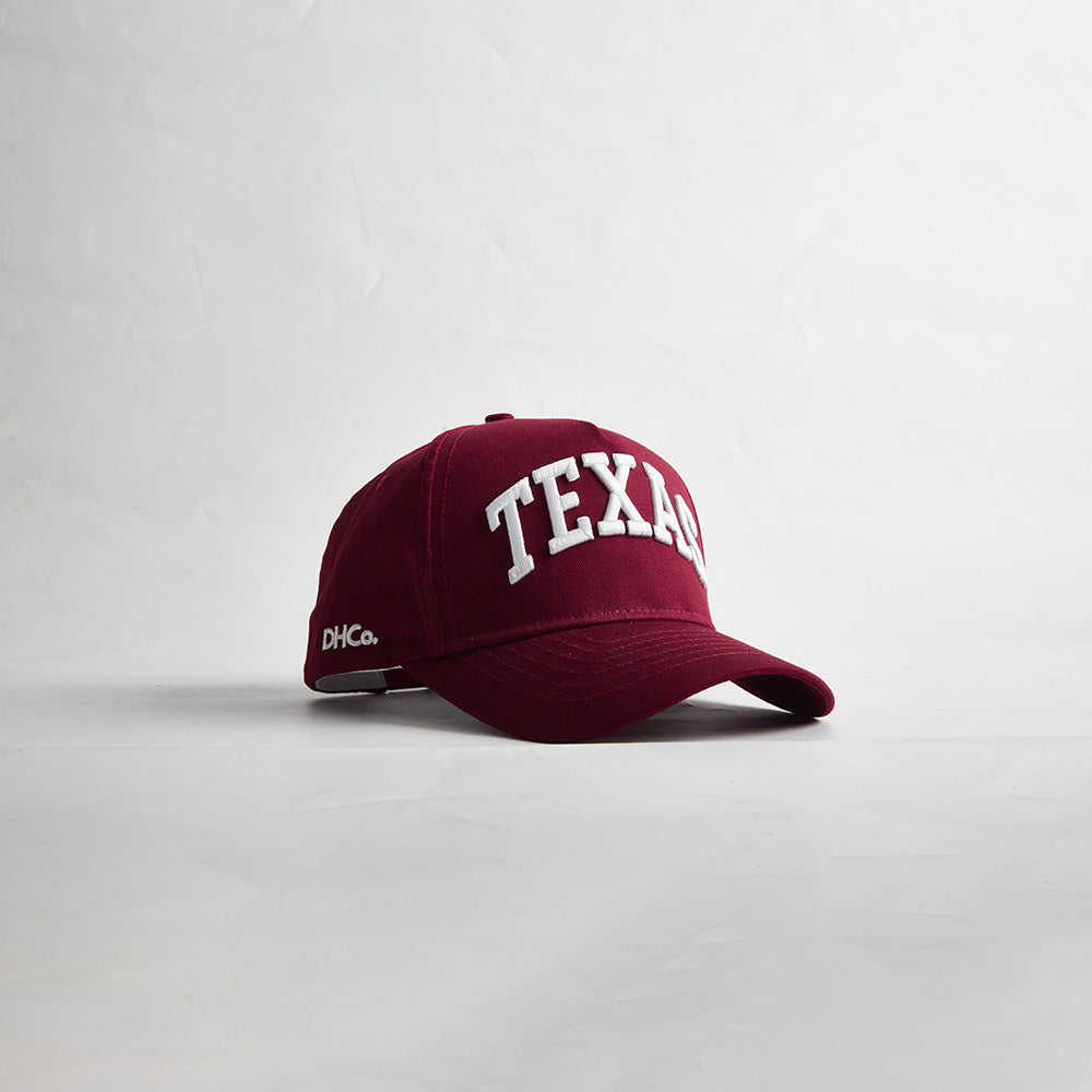 Texas Legacy Snapback Maroon Trucker Hat Destination Hat Co.