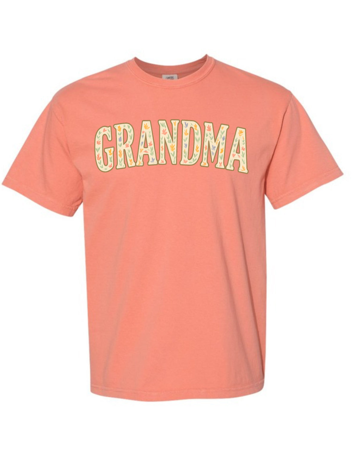 Floral Title Customizable Heavy Blend Tee Make Your Own