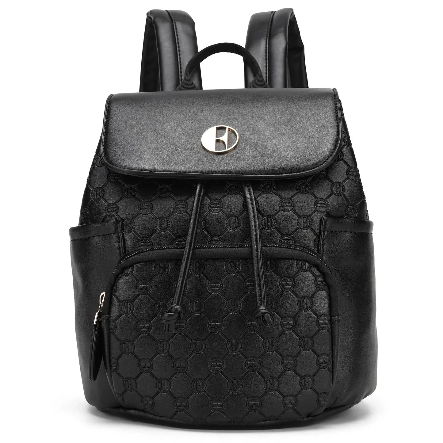 Compass Vegan Leather Travel Backpack & Weekender Set ELLE