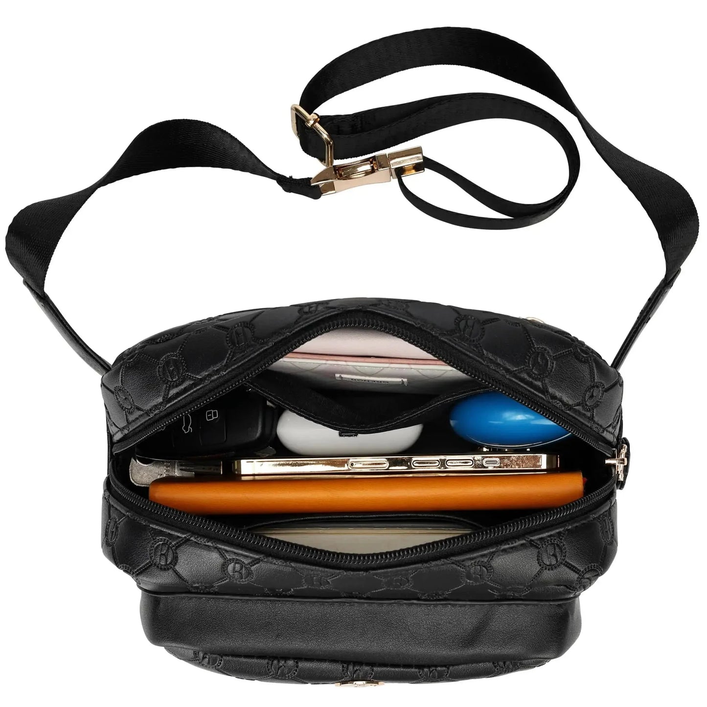 Compass Vegan Leather Weekender & Crossbody Backpack Set ELLE
