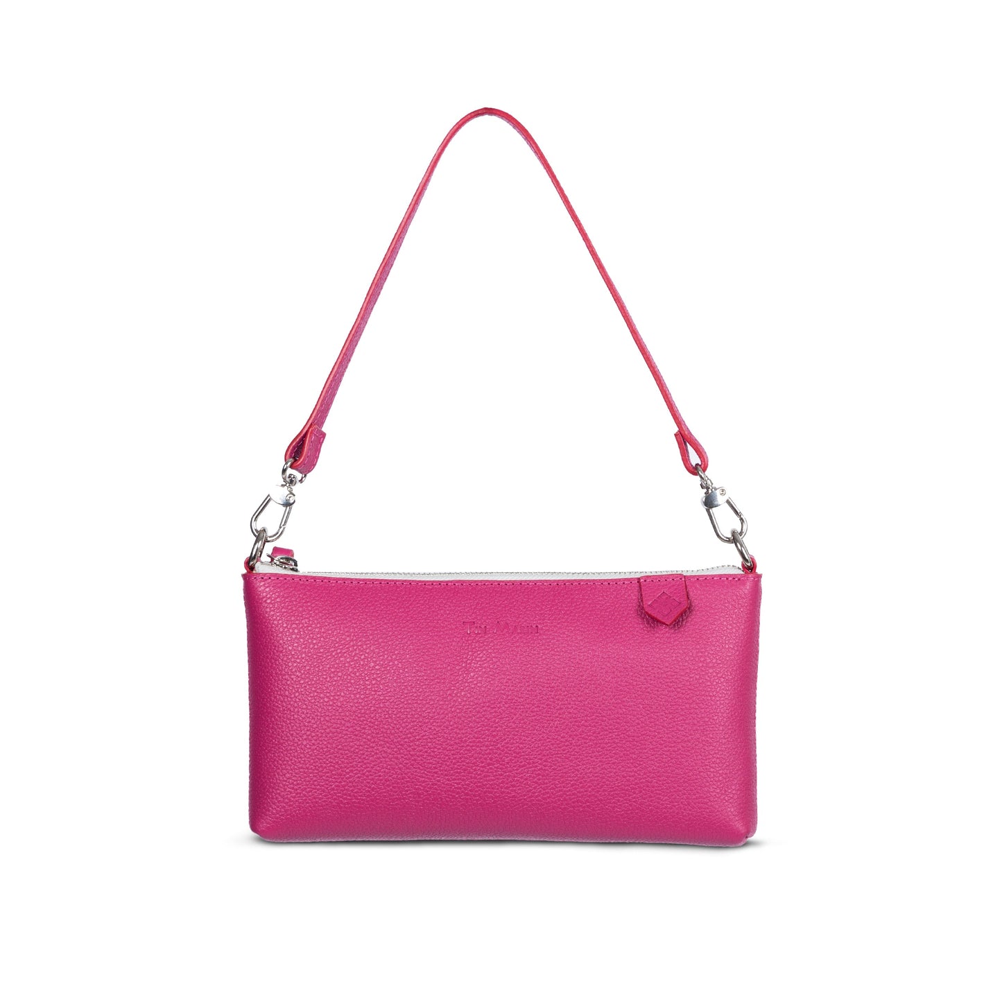 Convertible Leather Bag Clutch Shoulder Crossbody Elia