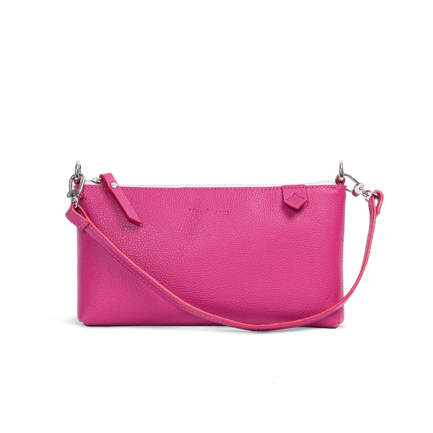 Convertible Leather Bag Clutch Shoulder Crossbody Elia