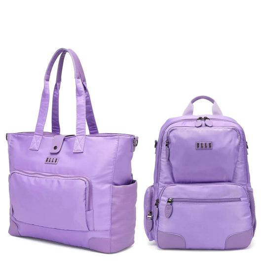 Voyage Water-Resistant Backpack & Weekender Set ELLE
