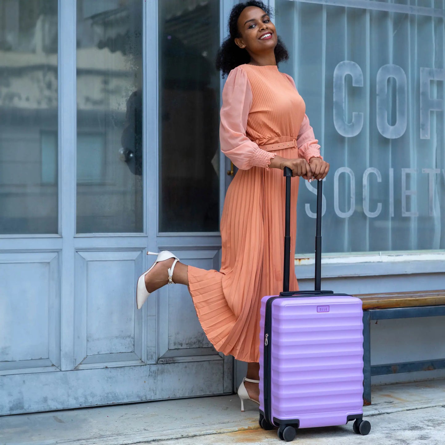 Excursion Chic Expandable Luggage Set ELLE