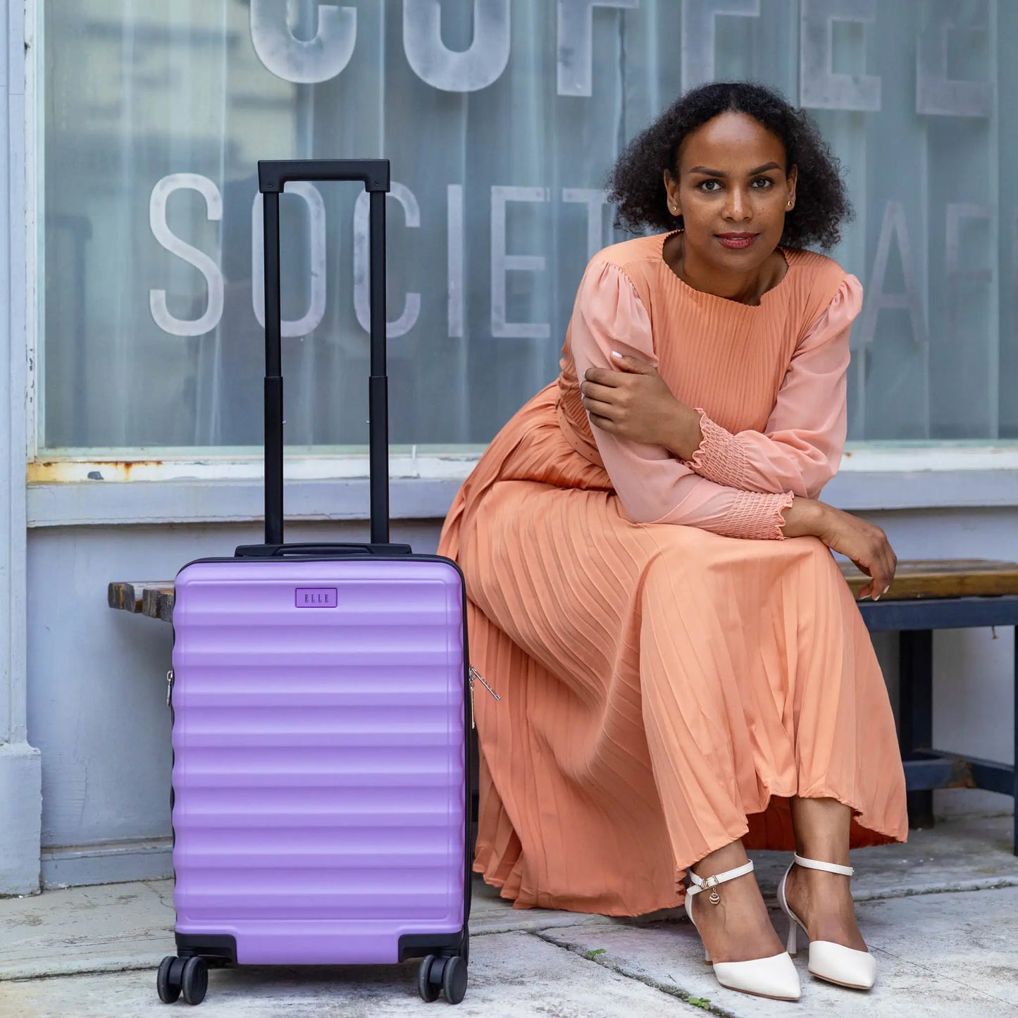 Excursion Chic Expandable Luggage Set ELLE