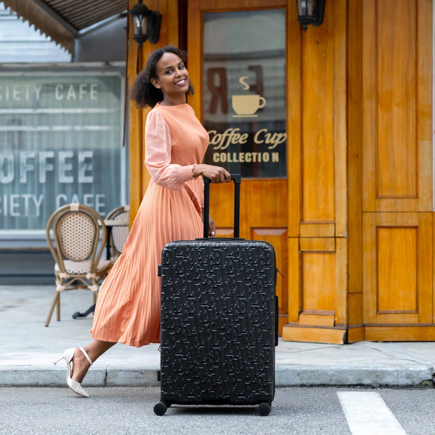 Wayfarer Monogram Expandable Luggage Set ELLE