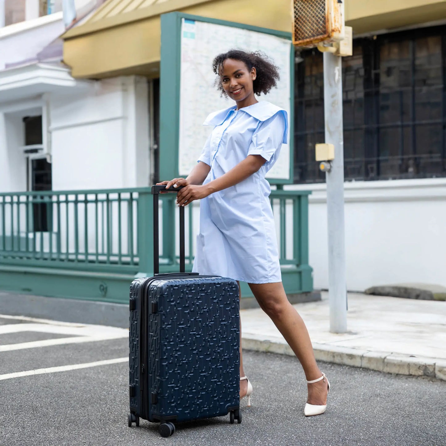 Wayfarer Monogram Expandable Luggage Set ELLE