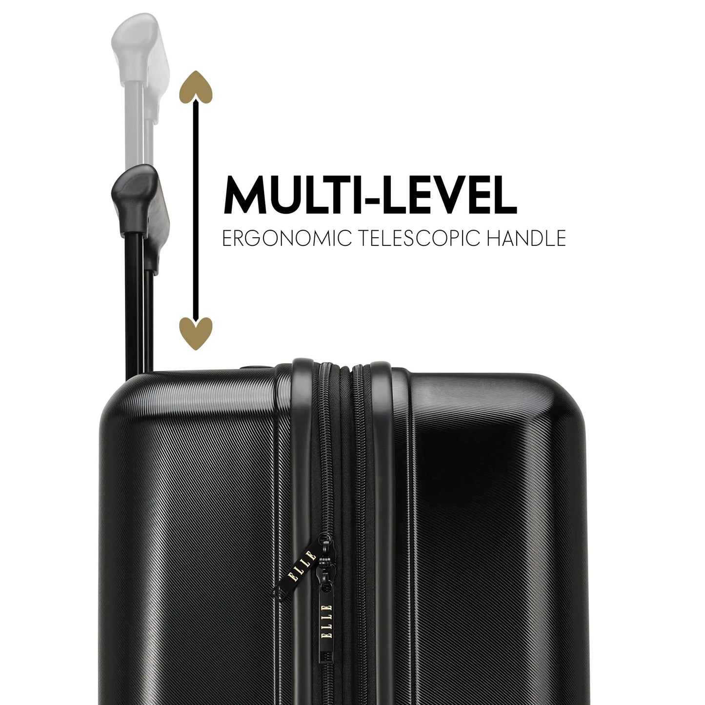 Expedition 3-Piece Polycarbonate Luggage Set ELLE