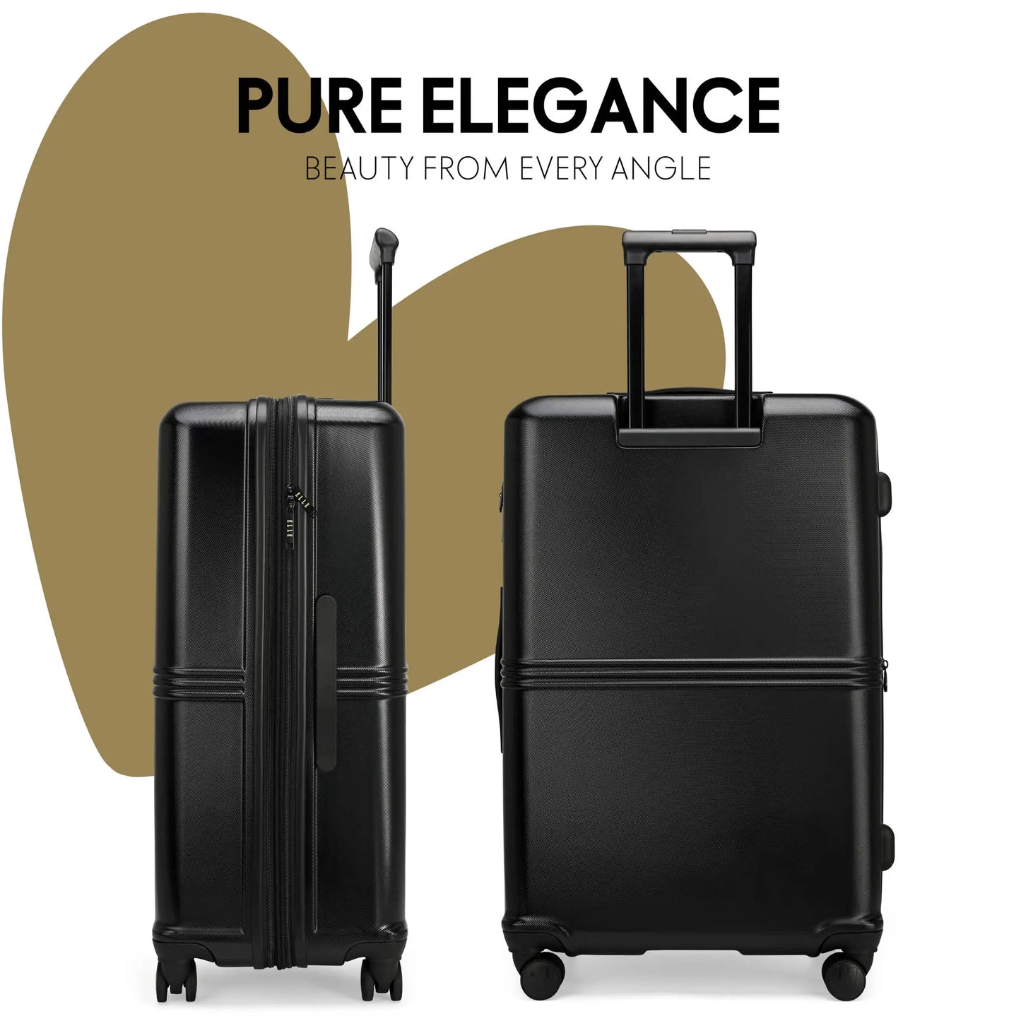 Expedition 3-Piece Polycarbonate Luggage Set ELLE