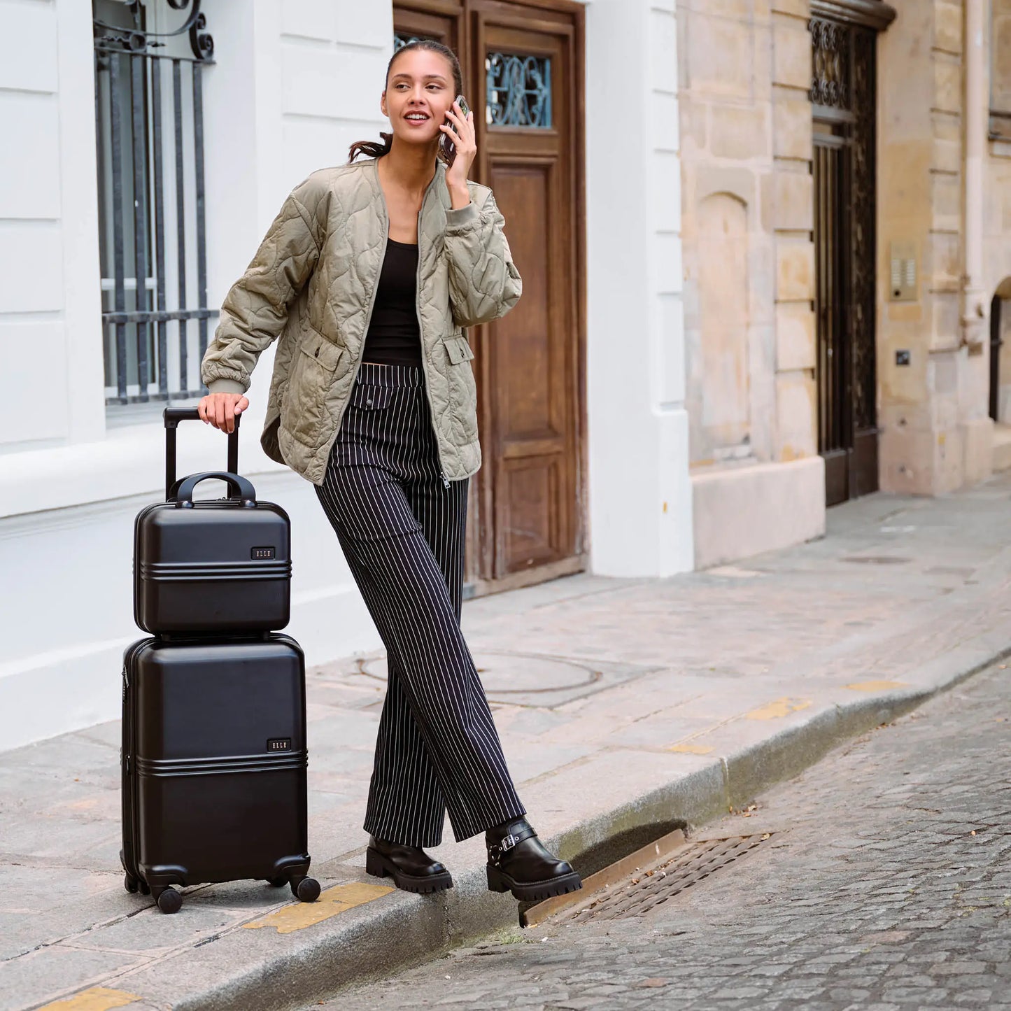 Expedition 3-Piece Polycarbonate Luggage Set ELLE