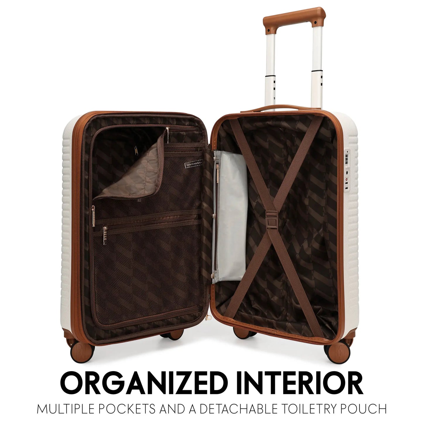 Escape Expandable Carry-on Laptop Suitcase ELLE
