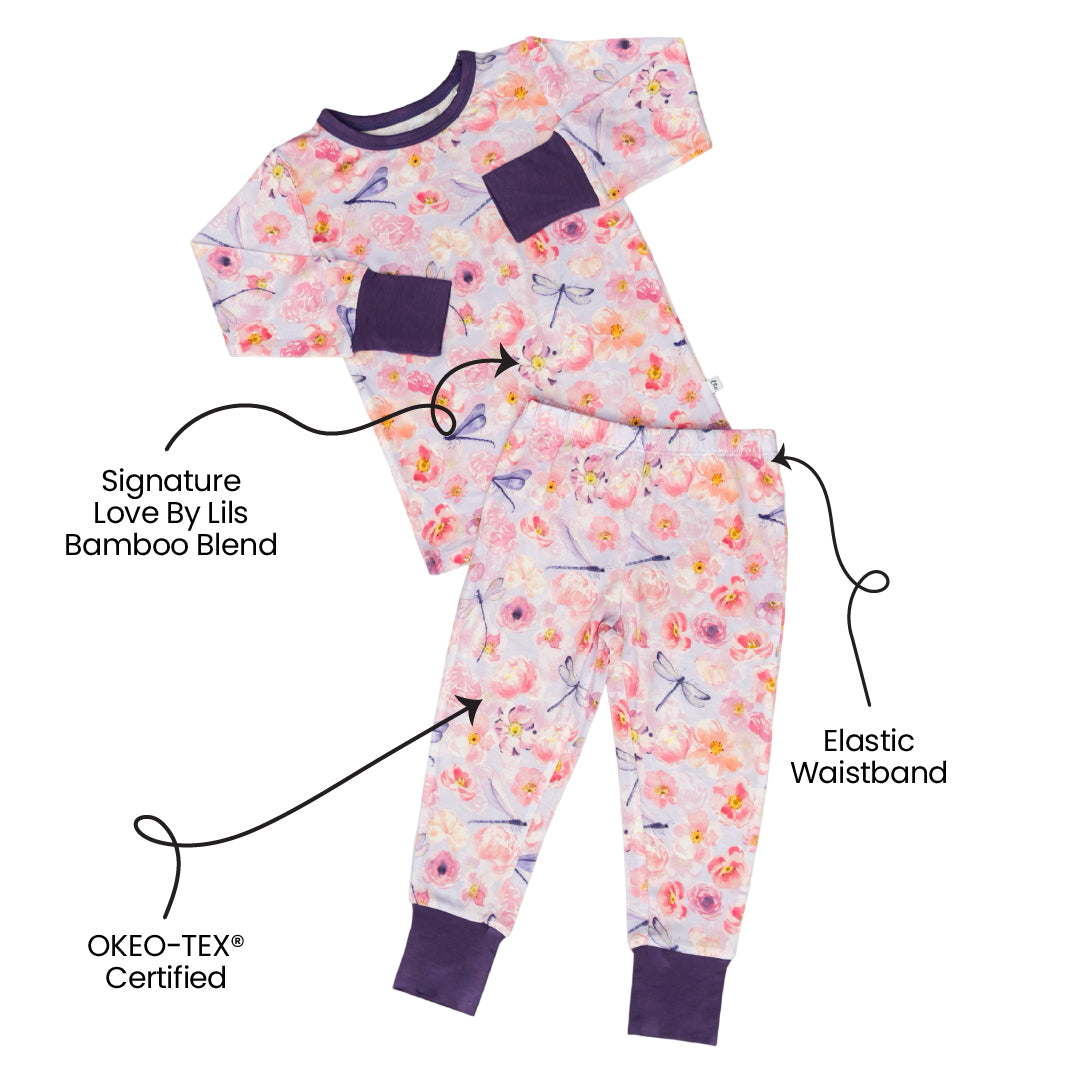 Bamboo Long Sleeve 2-Piece Set Elmerial