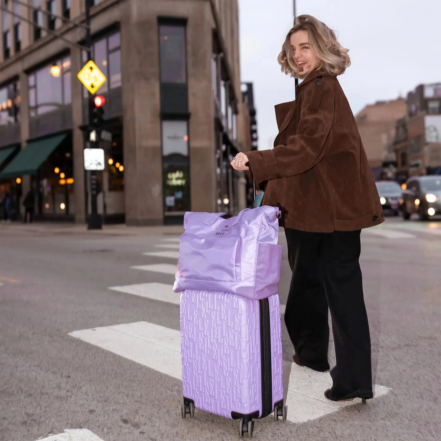 Voyage Water-Resistant Backpack & Weekender Set ELLE