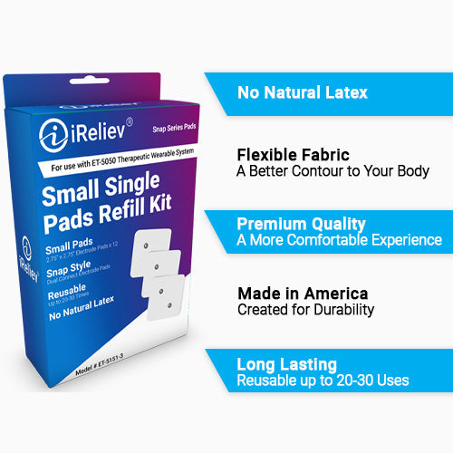 Wireless Small Pads Refill Kit with Premium Hydrogel Adhesive
