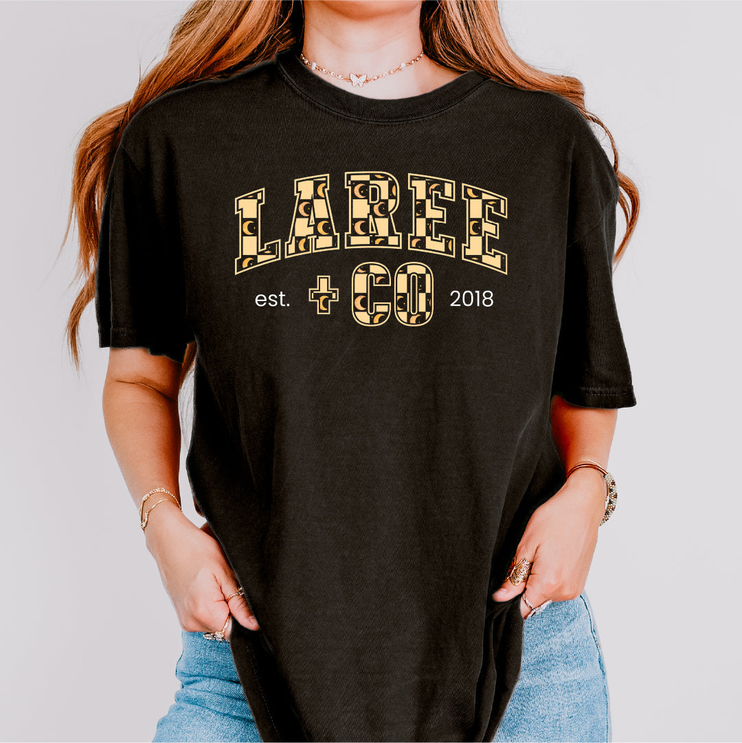 Ezra LC Pattern Tee Ultra-Soft Cotton T-Shirt Laree + Co.