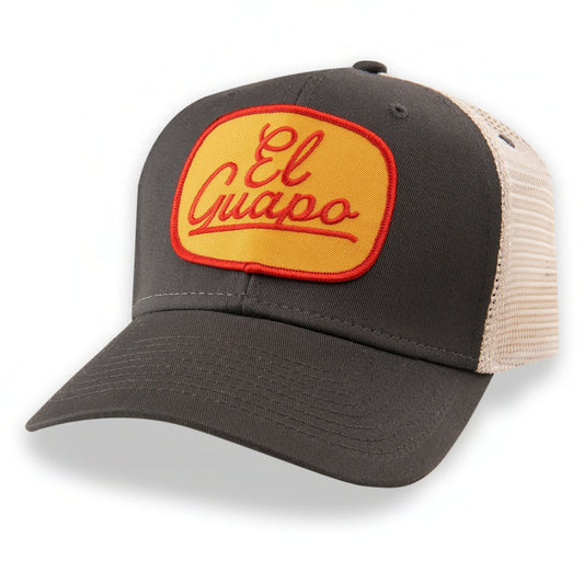 El Guapo Patch Trucker Hat Structured Medium Profile Paris Texas Apparel Co