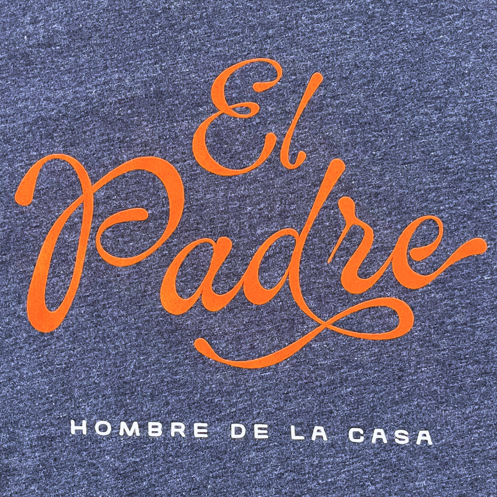 El Padre Midnight Navy T-Shirt Unisex Crew Neck Paris Texas Apparel Co