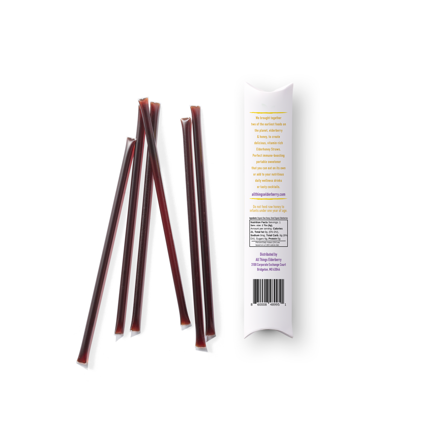 Pure Organic Raw Elderberry Honey Blend Elderhoney