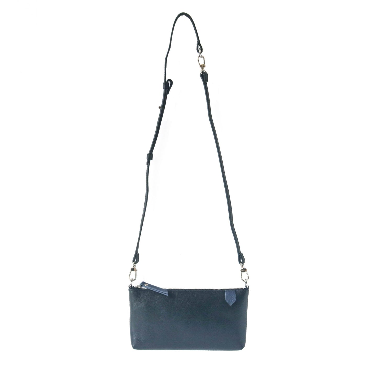 Convertible Leather Bag Clutch Shoulder Crossbody Elia
