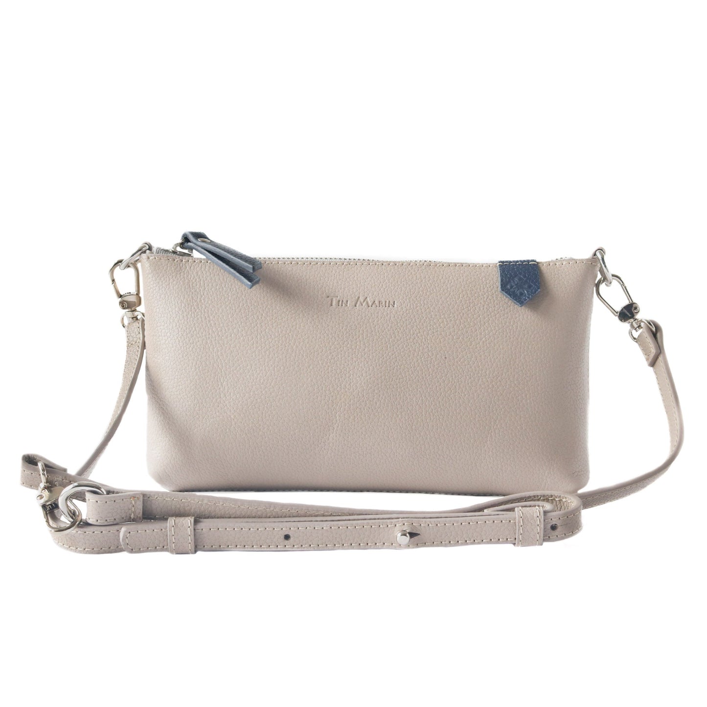 Convertible Leather Bag Clutch Shoulder Crossbody Elia