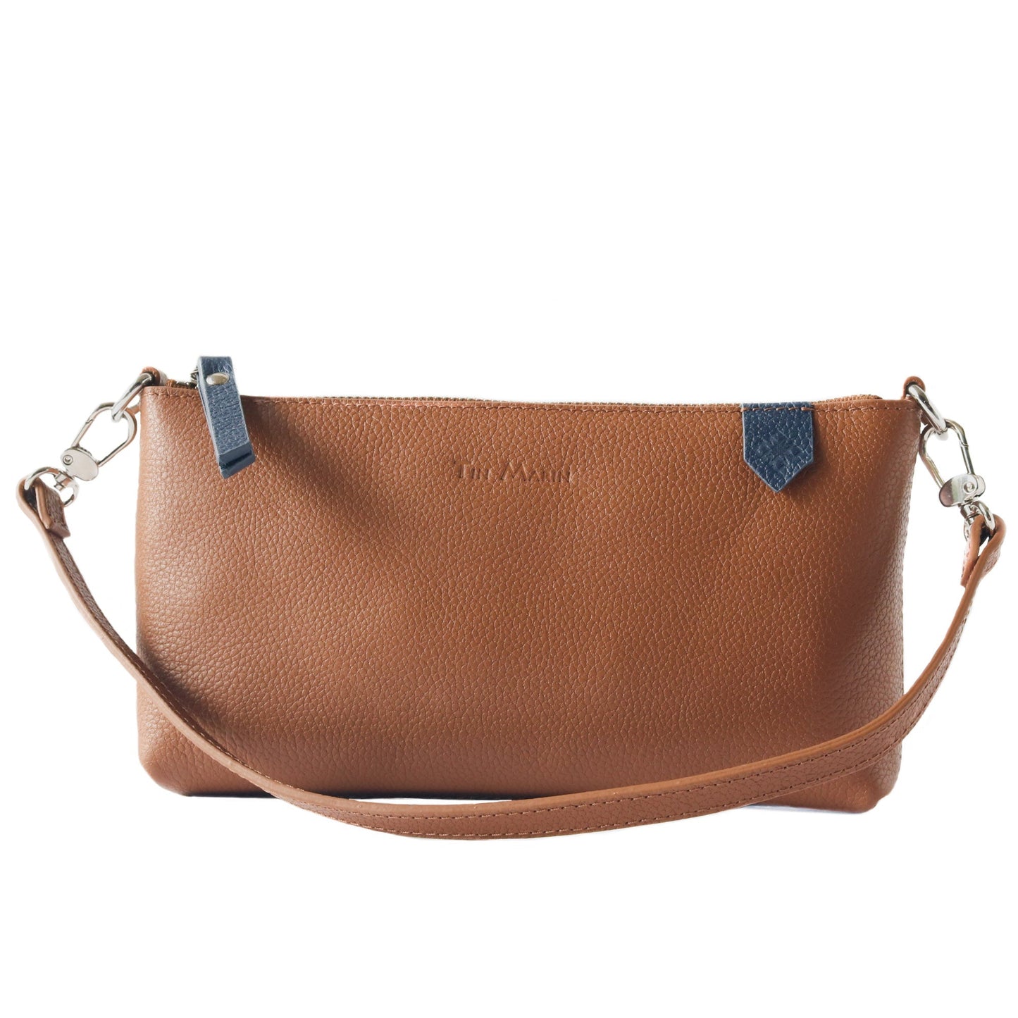 Convertible Leather Bag Clutch Shoulder Crossbody Elia