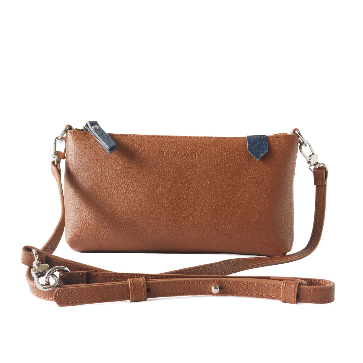 Convertible Leather Bag Clutch Shoulder Crossbody Elia