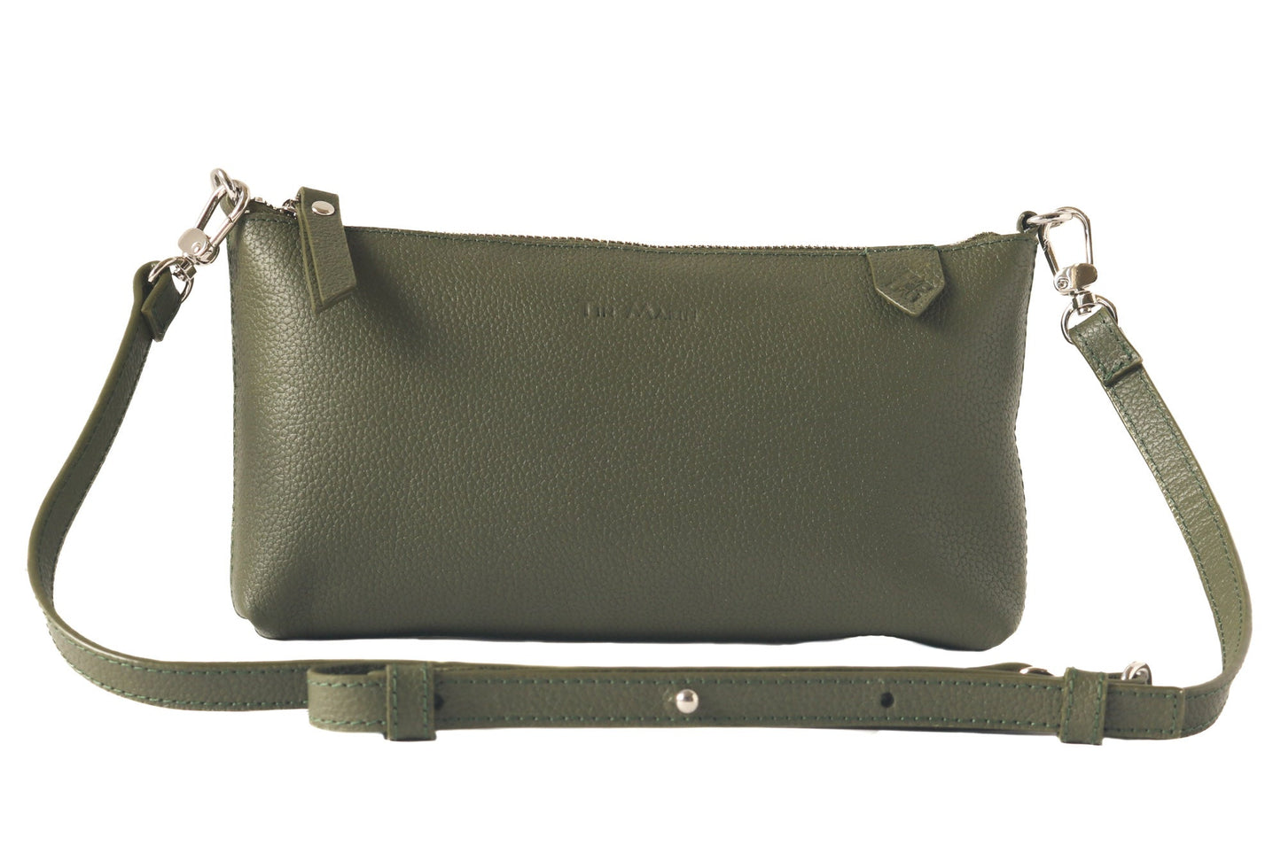 Convertible Leather Bag Clutch Shoulder Crossbody Elia