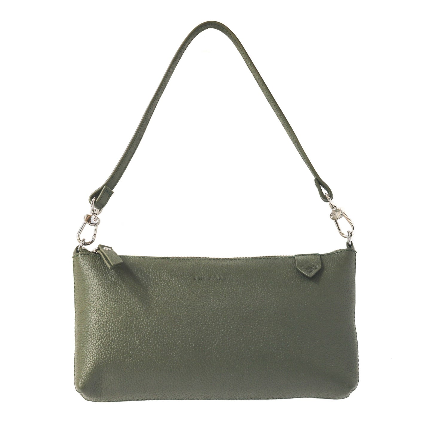 Convertible Leather Bag Clutch Shoulder Crossbody Elia