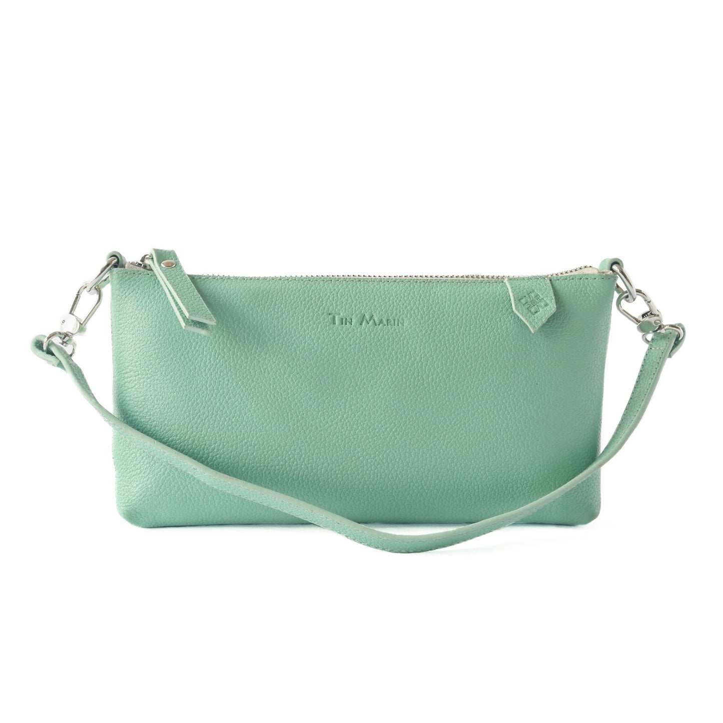 Convertible Leather Bag Clutch Shoulder Crossbody Elia