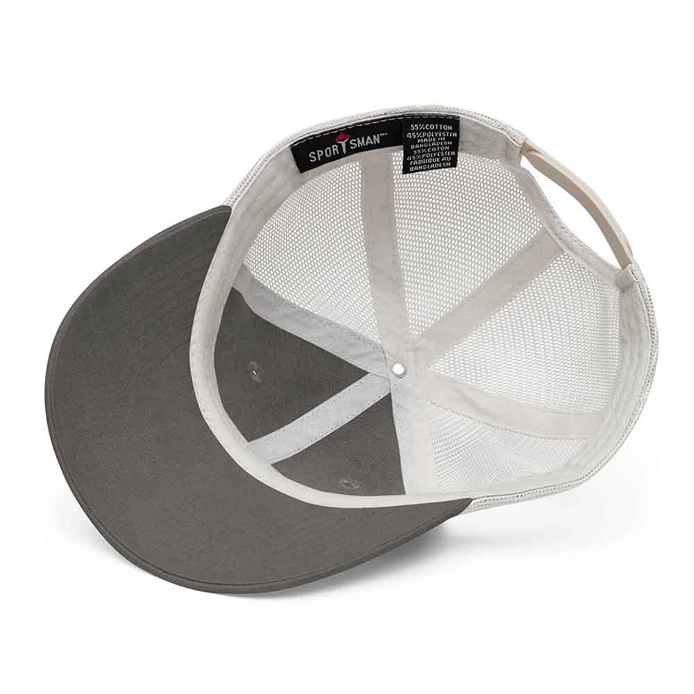 Embroidered Pigment-Dyed Trucker Hat Wifey Hubby Anniversary Gift Cap