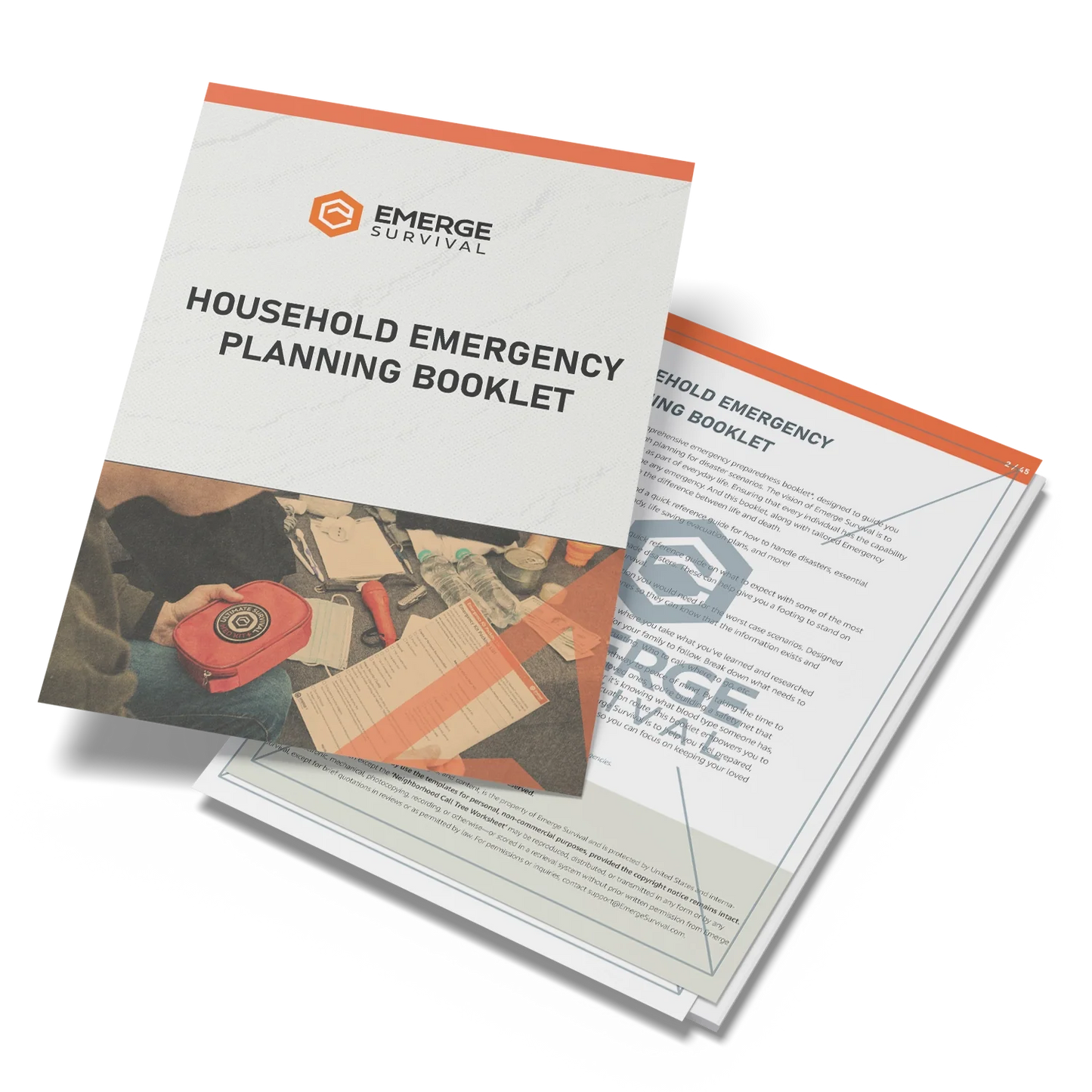 Household Emergency Planning Sheets Comprehensive Survival Guide Emerge Survival