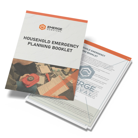 Household Emergency Planning Sheets Comprehensive Survival Guide Emerge Survival