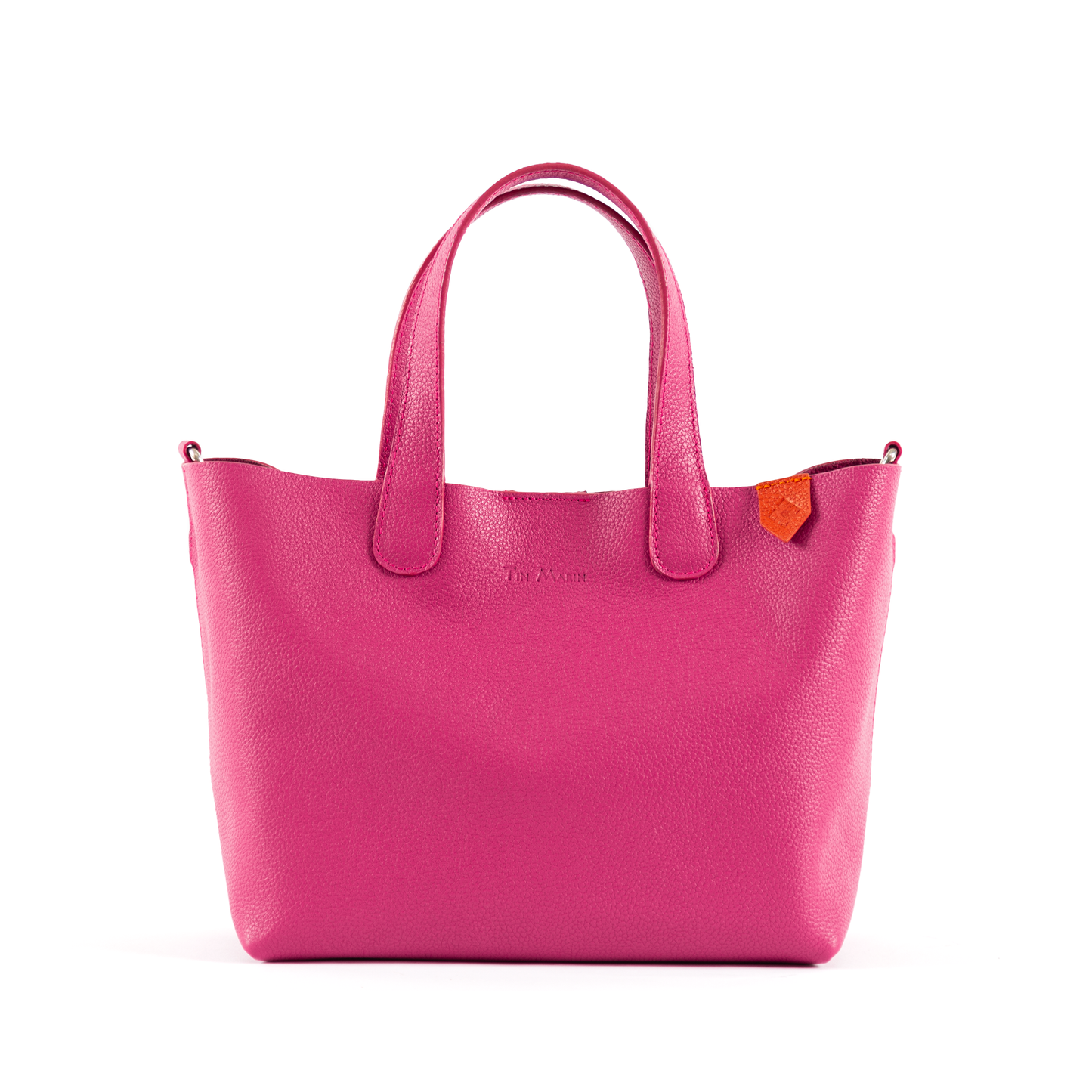 Leather Crossbody Bold Color Handbag Emma Tin Marin