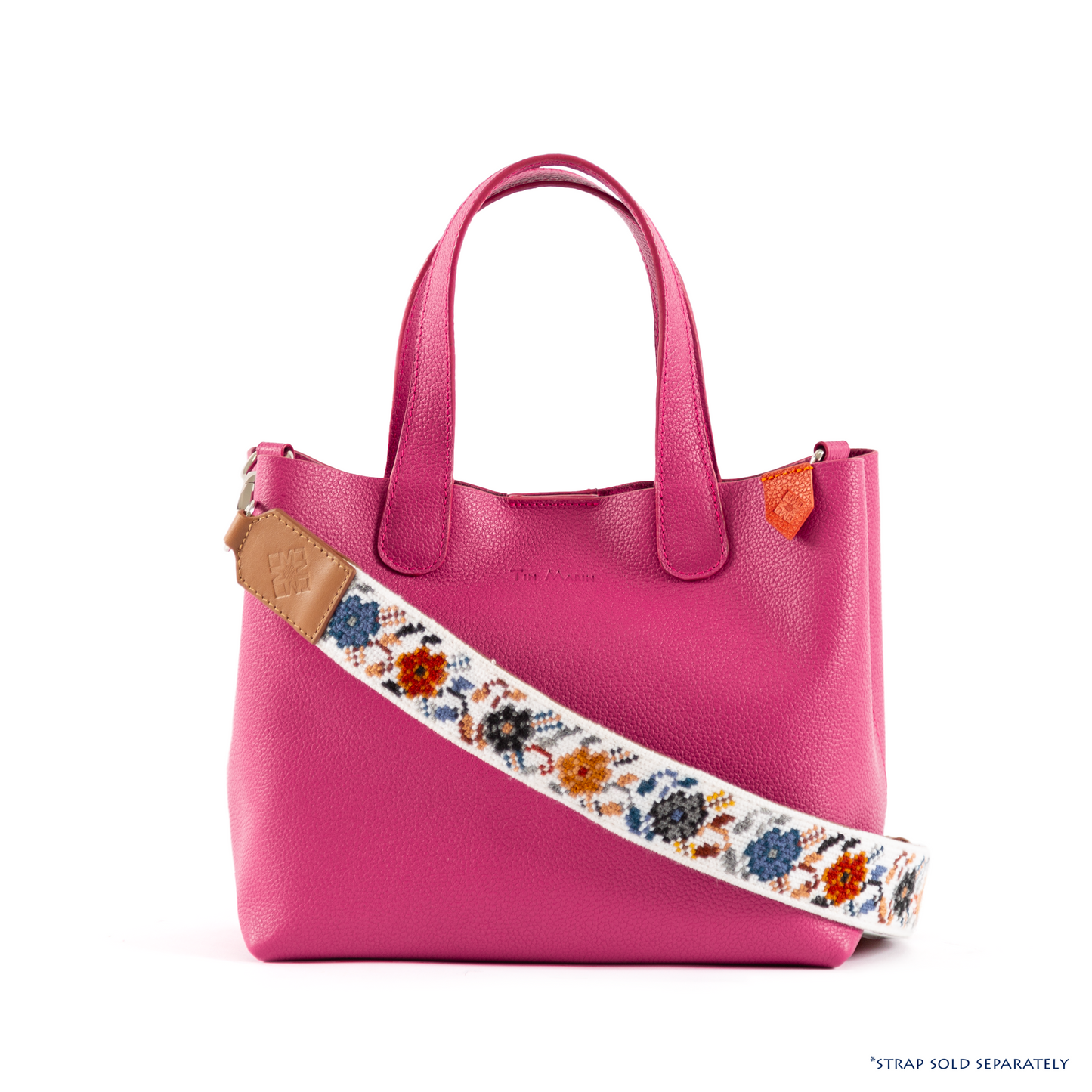 Leather Crossbody Bold Color Handbag Emma Tin Marin